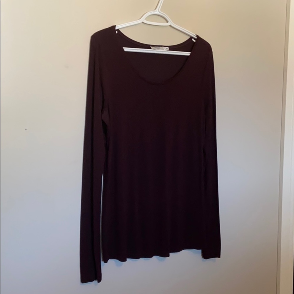 Ricki’s long sleeve top - Plum - Women’s size M
